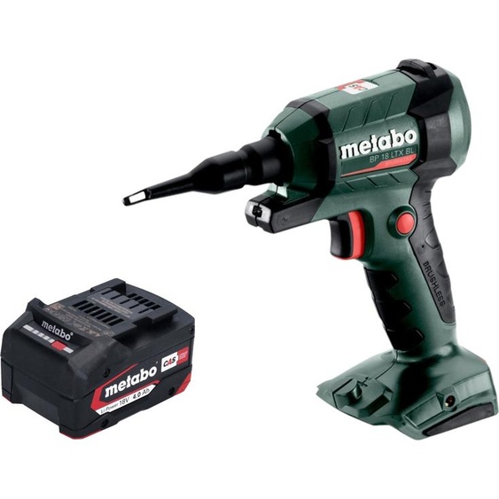 Metabo BP 18 LTX BL Soufflette sans fil 18 V Brushless + 1x batterie 4,0 Ah - sans chargeur