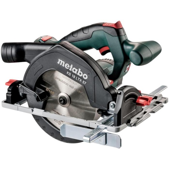 Metabo KS 18 LTX 57 - Scie circulaire - sans fil - 165 mm - sans batterie - 18 V