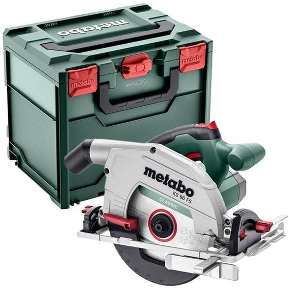 Metabo KS 18 LTX 66 BL Scie circulaire sans fil 18 V 165 mm (611866840) + Coffret metaBOX - sans batterie, sans chargeur