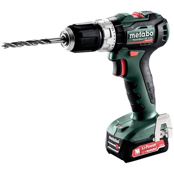 Metabo PowerMaxx SB 12 BL* Perceuse à percussion sans fil avec tournevis TV00
