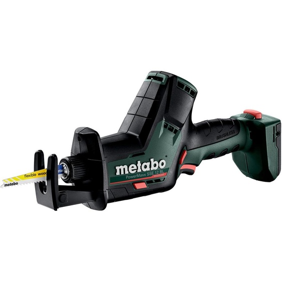 Metabo Akku Säbelsäge ohne Akku, mit LED-Licht, 12 V