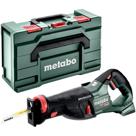Scie sabre METABO 32mm 18V SSEP 18 LT BL - Pick+Mix (vendu sans batterie) coffret metaBOX