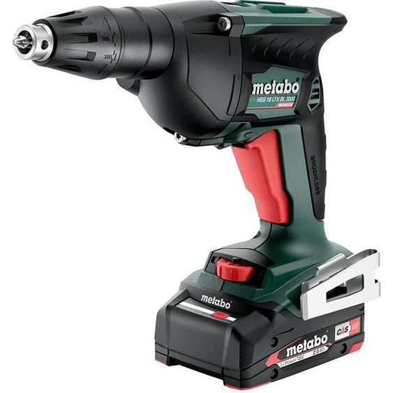 METABO Visseuse à bois sans fil HBS 18 LTX BL 3000 (620062500) ; metaBOX 145 L ; 18V 2x2Ah Li-Power + SC 30