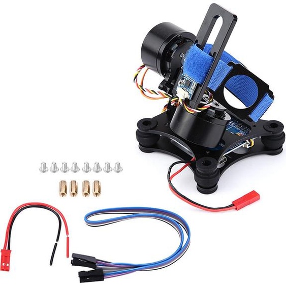Métal Brushless Gimbal -Board BGC 2.2 pour GoPro 3 / 3+ / 4 caméra RC -drone part (noir)