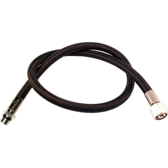 Metalsub Regulator Flex Male 1/2 Unf Tuyau Noir 25 cm Noir 25 cm