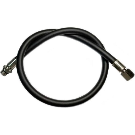 Metalsub Regulator Male 1/2 Unf Tuyau Noir 64 cm Noir 64 cm