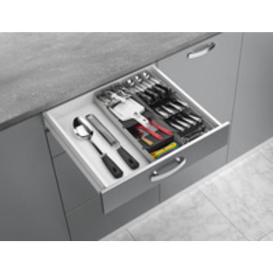 METALTEX Range-couverts Uni-Fit, plastique, gris