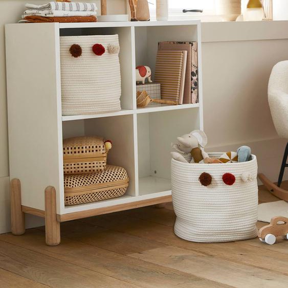 Meuble 4 cases blanc
