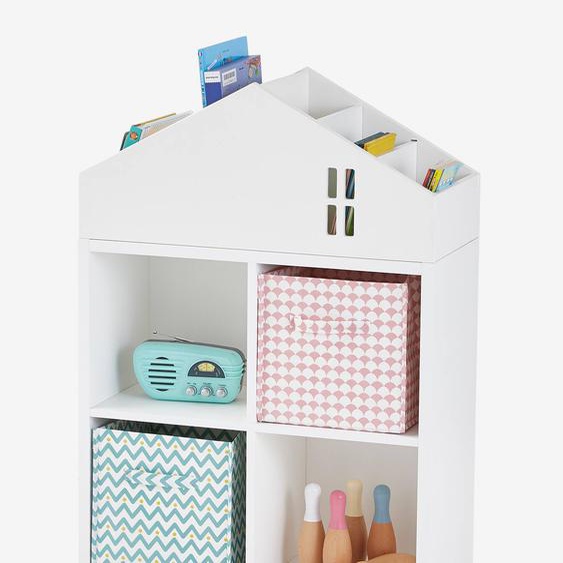Meuble 4 cases Casas blanc