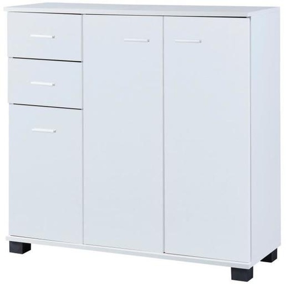 Meuble a chaussures 76 x 80 x 28 cm blanc