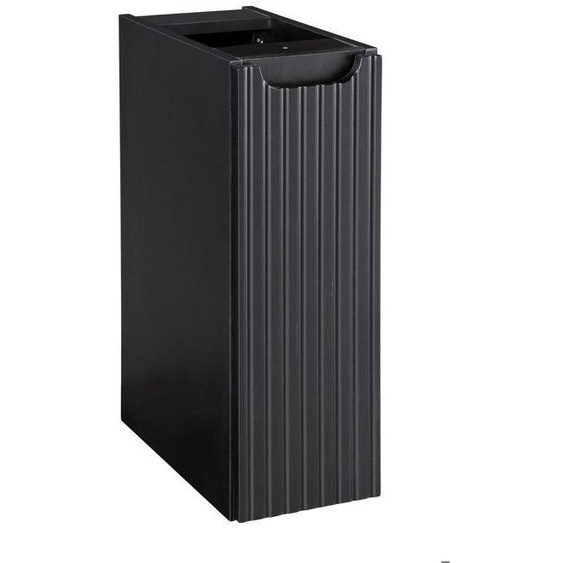 Meuble bas de salle de bain à suspendre NOVA NOIR 20 x 57 cm