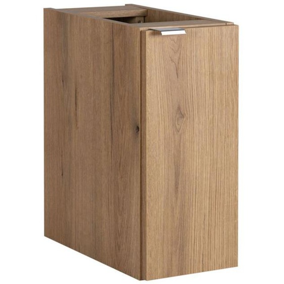 Meuble bas de salle de bain à suspendre NOVA OAK 30 x 57 cm