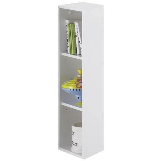 Meuble bas de salle de bain - CHB Collection - Blanc - 25 / 93 / 32 cm - Contemporain - Design