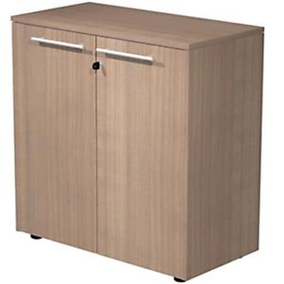 Meuble bas Flore - L.83 x H.81 cm - 2 portes - Noyer