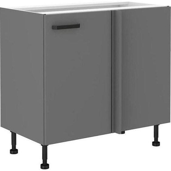 Meuble dangle extensible NELJA - largeur 105 cm, anthracite