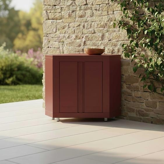 Meuble dangle pour cuisine extérieure brique - Oviala Memphis