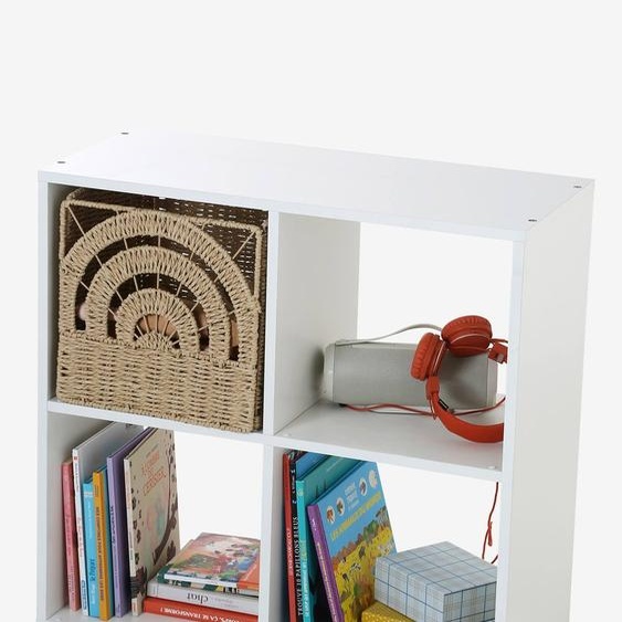 Meuble de rangement 4 cases blanc