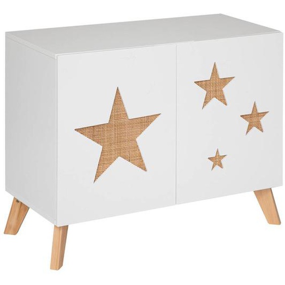 Meuble De Rangement Enfant - Étoile Blanc