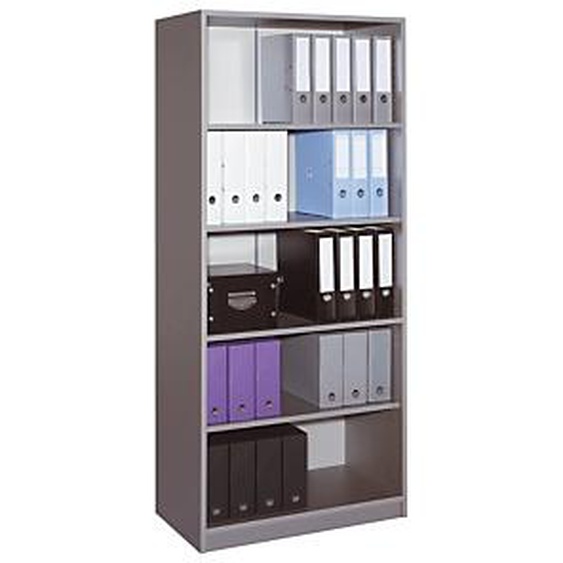 Meuble haut Activity sans portes - H.180 x L.80 x P.45 cm - Corps Aluminium