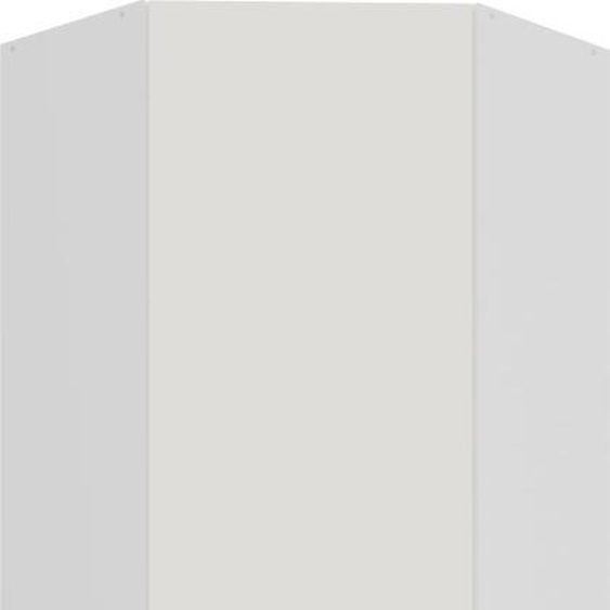 Meuble haut dangle LUNARA 1 - 60x60 cm, blanche