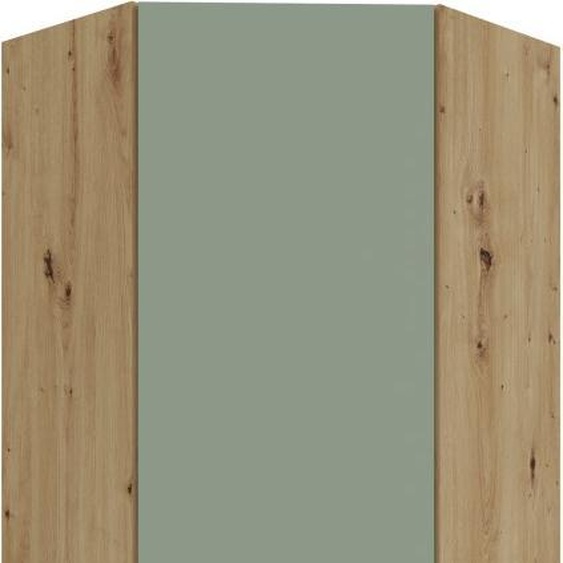 Meuble haut dangle LUNARA 1 - 60x60 cm, chêne vert/artisanal