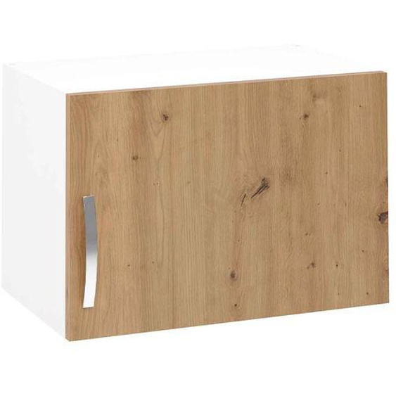 Meuble haut de cuisine avec 1 porte coloris Chêne Albar  - Hauteur 40 x Longueur 60 x profondeur 33 cm