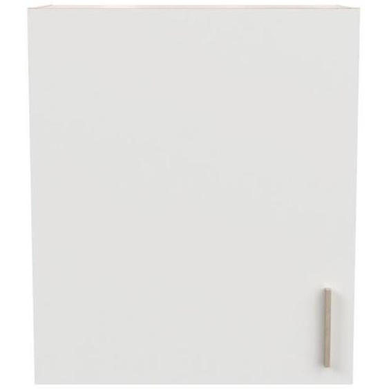 Meuble haut de cuisine coloris chêne kronberg, blanc - Longueur 60 x Hauteur 70 x Profondeur 30 cm