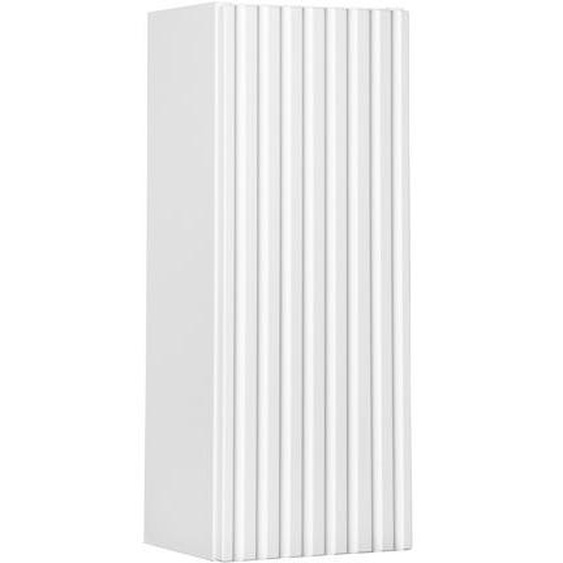 Meuble haut de salle de bain suspendue NOVA BLANC 20 X 57 Cm