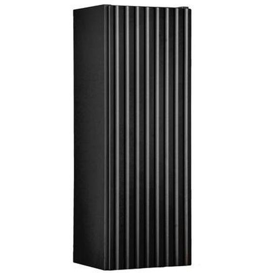 Meuble haut de salle de bain suspendue NOVA NOIR 20 x 57 cm