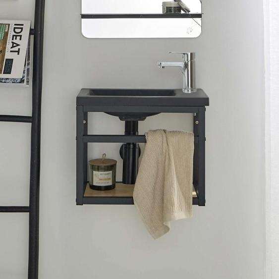 Meuble lave-mains SAO + robinet chromé