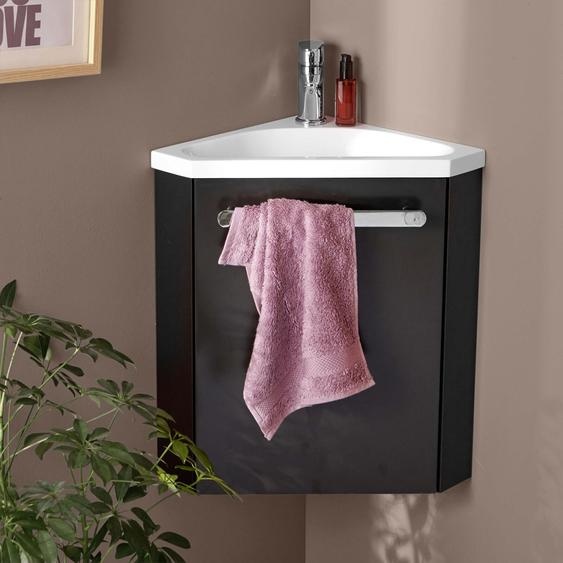 Meuble lave-mains SKINO + robinet chromé