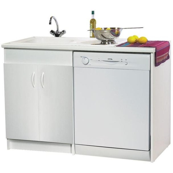 Meuble lave-vaisselle SIM avec jambage 2 porte L 1400 mm NEOVA S15V02077