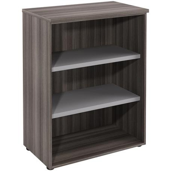 Meuble mi-hauteur NF Environnement sans portes - H.104 x L. 80 x P. 48 cm - Cèdre