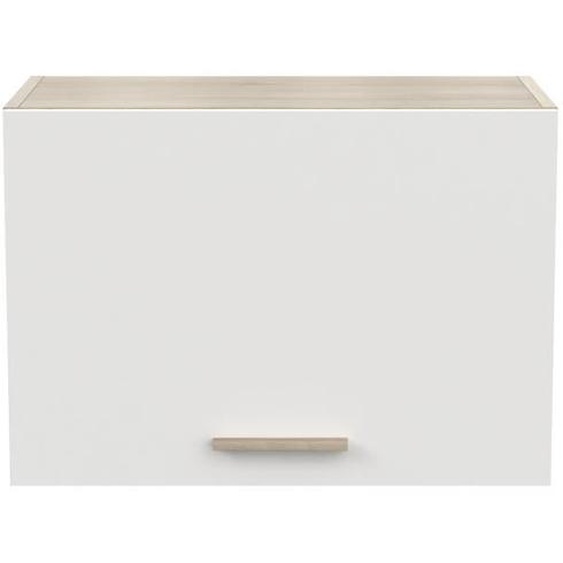 Meuble pour hotte coloris chêne kronberg, blanc  - Longueur 60  x Hauteur 42 x Profondeur 30 cm