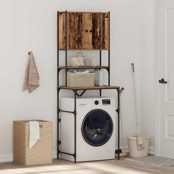 Meuble pour machine à laver Bois ancien 68 x 48,5 x 194 cm