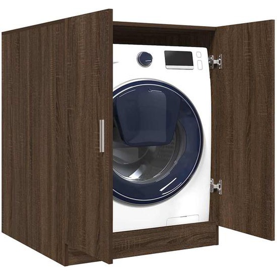 Meuble pour machine à laver Chêne marron 71x71,5x91,5 cm
