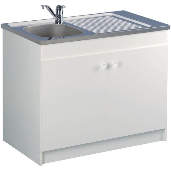 Meuble sous évier LIBERTY 800x600 2 portes AQUARINE 200183
