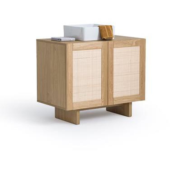 Meuble sous vasque cannage L90 cm, Arty