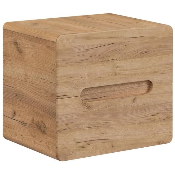 Meuble sous vasque ERBANO – 2 tiroirs – 60 cm – Coloris chêne clair et gris anthracite – Design fonctionnel