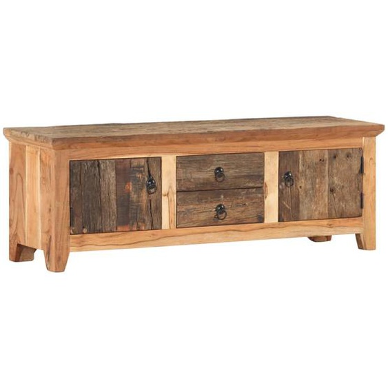 Meuble TV 120x30x40 cm Bois dacacia et de récupération massif