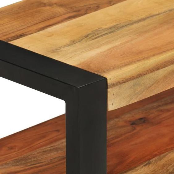 Meuble TV - MOTHINESSTO - YY00400 - Bois dacacia massif - 120x30x45 cm - Vintage