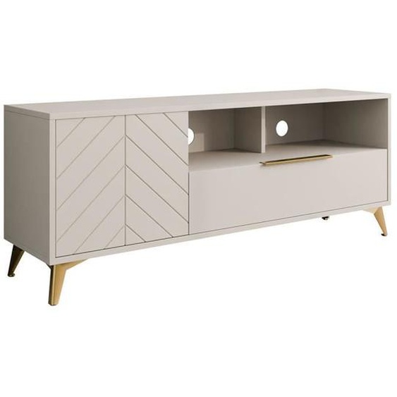 Boccioni - meuble tv - beige - 150 cm - Beige