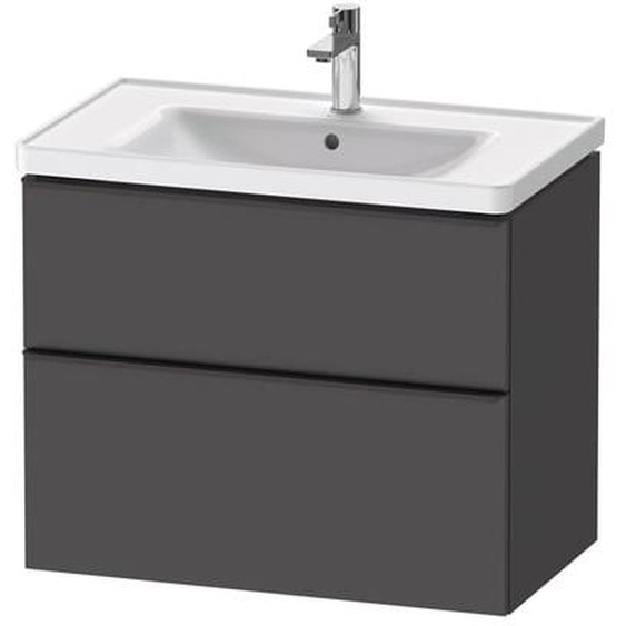 Meuble vasque 78 cm D-Neo Gris mat