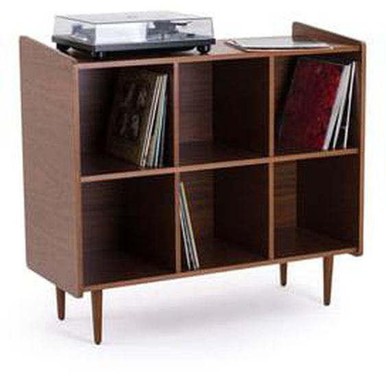 Meuble vintage pour vinyles L113 cm, Ronda
