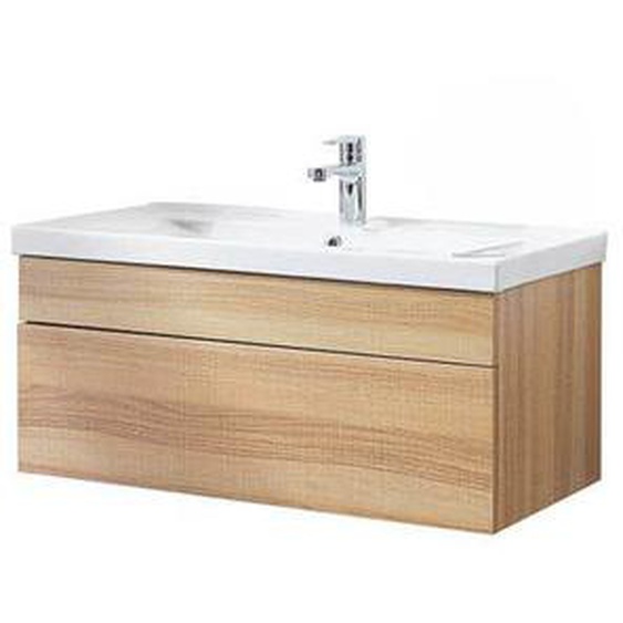Meubles de salle de bain HOME DELUXE WANGEROOGE BIG S Taille: S - Couleur: Bois