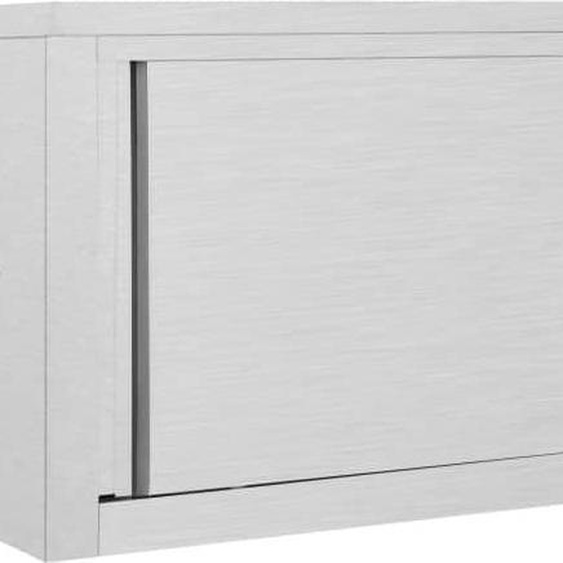 Meubles Meuble mural avec portes coulissantes 150×40×50 cm Inox - Armoires de cuisine 51054