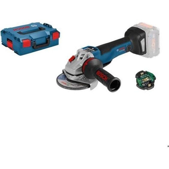 Meuleuse Angulaire Sans Fil Bosch Professional GWS 18V-10 PSC, Diamètre Disque 125 mm, 18V, Sans Batterie Ni Chargeur, L-BOXX