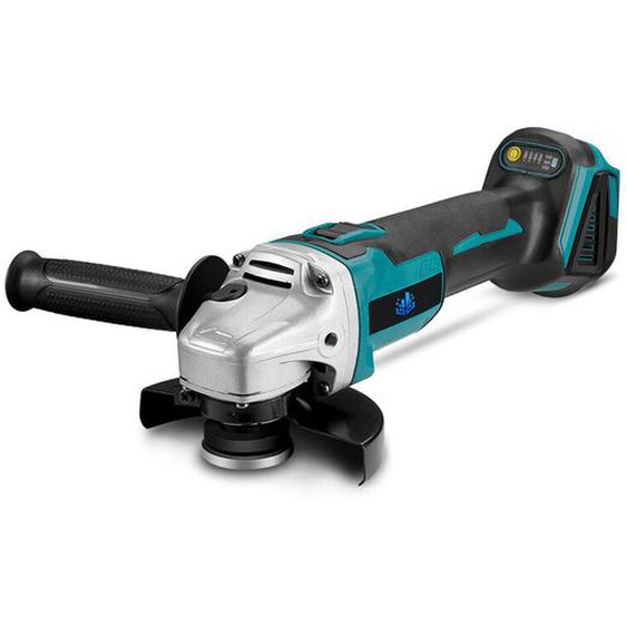Onevan - Meuleuse dangle 125mm,Professional Meuleuse dangle sans fil pour Makita 18V batterie (nue uniquement) - bleu