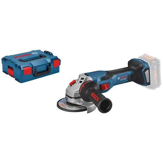 Meuleuse dangle 18V BITURBO GWS 18V-15 C Professional (sans batterie ni chargeur) en coffret L-Boxx - BOSCH - 06019H6000