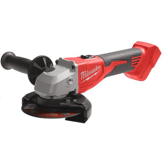 Meuleuse dangle 18V M18 M18 BLSAG125X-0 125mm Brushless avec interrupteur coulissant (sans batterie ni chargeur) - MILWAUKEE - 4933492643